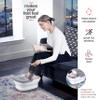Medical king Foot Spa with Heat and Massage and Jets Includes A Remote Control A Pumice Stone Collapsible Foot Spa Massager with Heat and Massage Bubbles and Vibration view 3