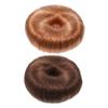 Beatifufu 2pcs Elastic Hair Bun Maker Set Chignon Hairpiece Tool for Effortless Updos and Ponytails Easy to Use Hair Styling Accessory for Women for Messy Buns and Elegant Hairstyles view 1