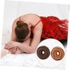 Beatifufu 2pcs Elastic Hair Bun Maker Set Chignon Hairpiece Tool for Effortless Updos and Ponytails Easy to Use Hair Styling Accessory for Women for Messy Buns and Elegant Hairstyles view 2