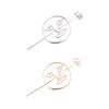 Beatifufu 2pcs Hair Bun Holder Elegant Face Design Vintage Hair Cuff Accessories for Weddings Dinners Dances and Daily Use Durable and Lightweight Sticks view 1