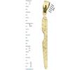 14kZone 14K Gold Nail File Charm, Yellow, 6364-YG view 2