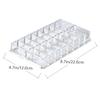 NOLITOY Transparent Acrylic Makeup Compact Organizer Storage Box for Cosmetics and Lipstick Display Durable and Stylish Design view 2
