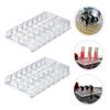 NOLITOY Transparent Acrylic Makeup Compact Organizer Storage Box for Cosmetics and Lipstick Display Durable and Stylish Design view 3