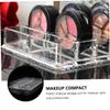 NOLITOY Transparent Acrylic Makeup Compact Organizer Storage Box for Cosmetics and Lipstick Display Durable and Stylish Design view 4