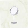 Housoutil 6 Inch Makeup Mirror 5X Magnification Glass Double-Sided Vanity Mirror for Routine view 2