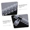 24 Color Removable Nail Art Display Board White Plastic 2 Pack view 2