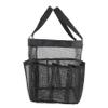 Anneome Mesh Tote Bag for Toiletries Travel College Gym Outdoor Shower Organizer Hanging Storage Bag Nylon Odorless view 1
