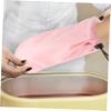 Beatifufu 1 Pair Paraffin Wax Glove Hand Moisturizer Gloves for Warm Therapy Pink Elastic Band Wax Therapy Mitts for Home Use Paraffin Hand Cover Therapy Mittens view 2