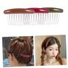 Beatifufu 3pcs Easy to Use Side Hair Combs Detangling Hair Parting Comb Styling Accessory for Women and Girls view 1
