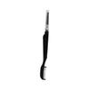 NOLITOY 2pcs Foldable Eyebrow Grooming Comb Set Stainless Steel and Plastic Handle Eyebrow Brush Tool for Women and Girls Portable Design for Go Grooming view 1