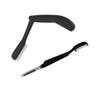 NOLITOY 2pcs Foldable Eyebrow Grooming Comb Set Stainless Steel and Plastic Handle Eyebrow Brush Tool for Women and Girls Portable Design for Go Grooming view 4