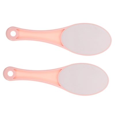 MERRYHAPY 2pcs Double-Sided Foot Scrubber Tool for Dead Skin Removal Portable Lightweight Exfoliating Scrubber for Smooth Feet Easy to Use for Men Women