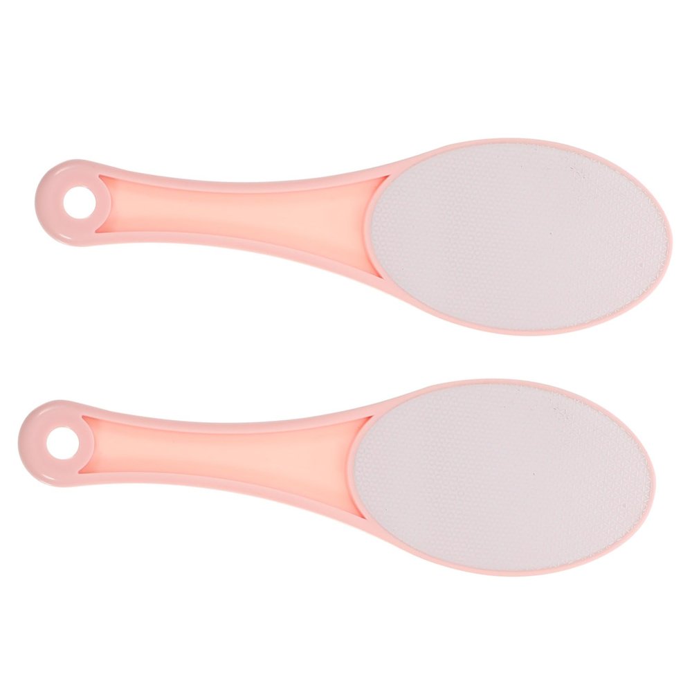 MERRYHAPY 2pcs Double-Sided Foot Scrubber Tool for Dead Skin Removal Portable Lightweight Exfoliating Scrubber for Smooth Feet Easy to Use for Men Women