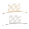 Angoily 2pcs Elegant Hair Side Combs for Women Girls Simple Bridal Slide Hair Clips for Everyday Use for Styling and Projects view 1