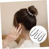 Beatifufu 3Pcs Pearl Hair Bun Maker for Women Easy DIY Hair Bun Shaper Accessories for Elegant Hairstyles Suitable for Daily Wear Sports Beach and Parties view 4