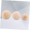 MERRYHAPY 3pcs Hair Donut Bun Maker Set Easy Styling Tool for Neat Ballerina Buns for Dance No Damage to Hair Beige Color view 2