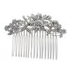 Angoily 1pc Shiny Rhinestone Hair Comb for Brides Elegant Wedding Accessory for Hair Styling Chic Bridal Headpiece for Special Occasions for Weddings and Events view 1