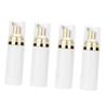 MERRYHAPY 4pcs Foaming Facial Pump Bottles Refillable Empty Containers for Liquid Soap Durable Travel with Transparent Lid for Cosmetics view 1