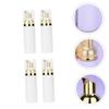 MERRYHAPY 4pcs Foaming Facial Pump Bottles Refillable Empty Containers for Liquid Soap Durable Travel with Transparent Lid for Cosmetics view 2