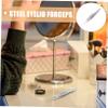 Angoily Eye Gland Expresser Scaper Eyelid Massage Forceps Eyelid Tweezers Sturdy Alloy Steel Non-slip Design view 2