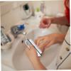 MERRYHAPY Professional Stainless Steel Nail Brush Scrubbing Tool Versatile Cleaning Brush for Kitchen Bathroom and Nail Care Flexible Bristles for Comfortable Use for Men Women and Boys and view 2