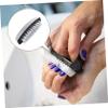 MERRYHAPY Professional Stainless Steel Nail Brush Scrubbing Tool Versatile Cleaning Brush for Kitchen Bathroom and Nail Care Flexible Bristles for Comfortable Use for Men Women and Boys and view 4