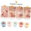 Angoily 5pcs Facial Cleaning Bubbler Stylish Cleansing Gel Bubbler for Pump Foaming Cleanser view 4