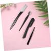 Didiseaon Elegant Eyebrow Razor Set Includes Trimmer Comb Tweezers Scissors Shaper Makeup Tools for Travel Home view 3