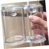 Anneome Bathroom Vanity Storage Box Cosmetic Pad Box Cotton Swabs Holder Acrylic Crystal Organizer view 2