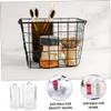 Anneome Bathroom Vanity Storage Box Cosmetic Pad Box Cotton Swabs Holder Acrylic Crystal Organizer view 4