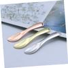MERRYHAPY 5pcs Skincare Spatulas Eye Cream Scoop Facial Applicator Brush Makeup Spoon Beauty Tool Lotion Spatula view 4