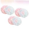 Angoily 6pcs Shower Hat for Women Adorable Lightweight for and Spa Elastic Band view 4