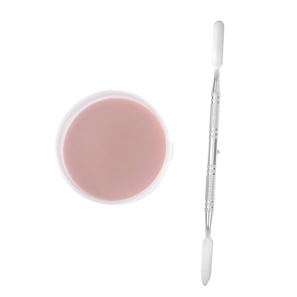 MERRYHAPY 2pcs Special Effects Makeup Wax for Fake Wounds and Scars Durable Skin Wax with Spatula for Halloween and Theater for Creating Realistic Scars and Cuts