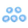 MERRYHAPY 5pcs Invisible Hair Nets for Buns and Reusable Hair Accessories for Women and Girls for Ballet Dance Skating and Everyday Styling Blue view 1