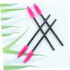 Angoily 100pcs Disposable Eyelash Brush Nylon Bristles Mascara Wands for Makeup Application for Beauty Salons and Personal Use Rosy view 4