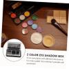Angoily Multi-function Empty Makeup Palette for Eyeshadow Blush and Lipstick Storage Portable Diy Makeup Organizer with Durable Design for Travel and Everyday Use view 2