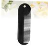 minkissy Men's Beard Accessories Zinc Alloy Comb Styling Tool Portable Essential for Beards and Hair view 2