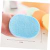 Angoily 50pcs Bamboo Charcoal Facial Cleaning Sponges Natural Exfoliating Pads for Deep Cleansing Skin Brightening Pore Minimizing Random Colors Safe for Skin Types view 2