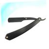 Housoutil Barber Steel Razors Wooden Handle Men's Shaving Razor Hairy Razors Portable Space-Saving Black view 2