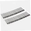 Angoily 100pcs Disposable Eyelash Plastic Handle Nylon Bristles Lash Curler Mini Eyelash Curler for Daily Makeup view 3