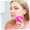 Angoily Silicone Cat Claw Shaped Face Cleaning Brushes Gentle Skin Cleansing Tool Food-Grade Silicone Lightweight Travel-Friendly Random Color view 2