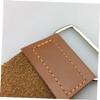 Housoutil Leather Sharpening Strop Set of 2 Straight Strop for Hand Hair Removal Strop Hanging Eyelet for Scissors Tools view 3