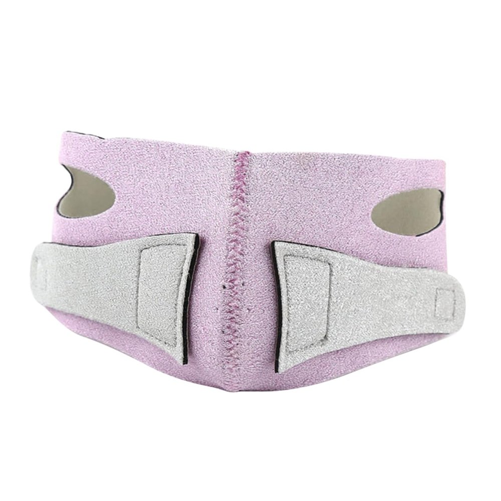 Angoily 1pc Strap Reusable Chin Reducer Mask for Lifting and Tightening Breathable Material for Improved Contour and -wrinkle Support Suitable for Daily Use
