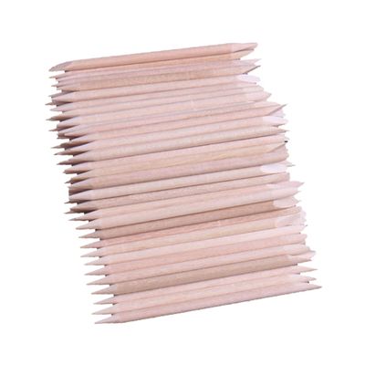 NOLITOY 500pcs Manicure Pedicure Tool Wooden Nail Pick Smooth Surface Multi-functional Beauty Wood Sticks for Hard Wax Eyebrow Waxing Sticks