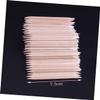 NOLITOY 500pcs Manicure Pedicure Tool Wooden Nail Pick Smooth Surface Multi-functional Beauty Wood Sticks for Hard Wax Eyebrow Waxing Sticks view 3