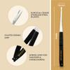 Soft Grip Eyebrow Trimmers | Brow Scissors for Women and Men | Precise & Sharp | Stainless Steel Tip Beauty Scissors | Eyebrow Grooming & Shaping | Brow Care | Eyelashes, Beard, & Nose Hair Trimmer view 3