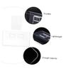 minkissy 2pcs Transparent Wall-mounted Storage Cases Decorative for Sundries Makeup and Supplies No Punching Required Compact Design for Easy Organization view 2