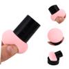Angoily 5pcs Mushroom Shape Makeup Puff Flexible Dual-use Powder Puff for Dry Wet Application for Salon Home and Travel Use and Easy to Carry view 3
