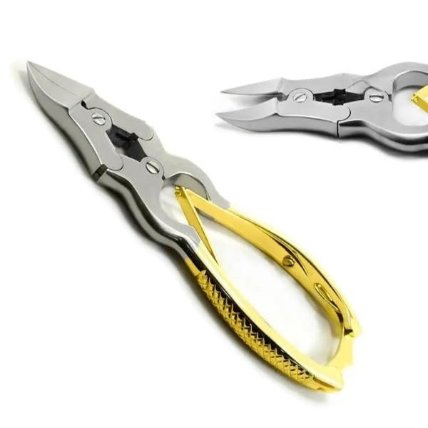 Stainless Steel Professional Heavy Duty Nail Clippers Ingrown Thick Toenail Cantilever Cutters Podiatry