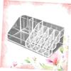 Angoily Acrylic Lipstick Storage Box Makeup Organizer 16 Compartment Decorative Tidy Storage view 3
